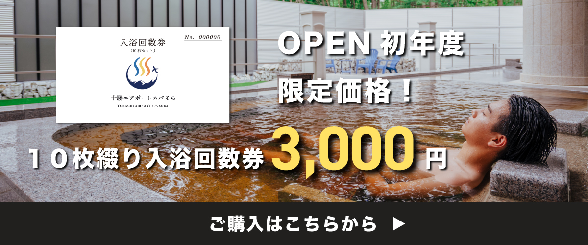 十勝エアポートスパそら 回数券 10枚 hondamegatama.com